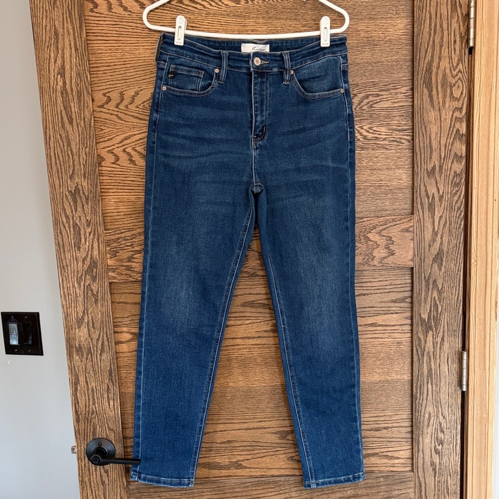 KanCan Dark Blue High-Rise Skinny Jeans